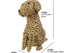 Allie & Eddy Designs Large Sitting Dog