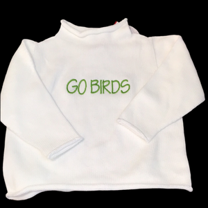 Go Birds - Children’s Roll Neck Sweater