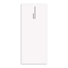 Black Ink Notepad Grey Buck Letter Initial All Letters Long