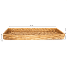 Artifacts Trading Company Rectangular Vanity Tray
