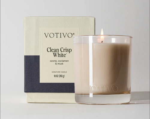 Votivo Candle - Clean Crisp White