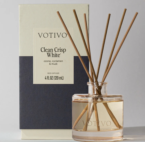 Votivo Diffuser - Clean Crisp White