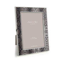 Addison Ross Natural Snake & Silver Frame