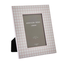 Addison Ross Gingham Lacquer Photo Frame 5" x 7"