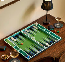 Addison Ross Lacquer Backgammon Set