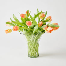 Half Past Seven Vase  Original Lettuce Leaf Vase  Clear
