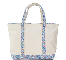 TRVL Medium Tote Coated Canvas Natural