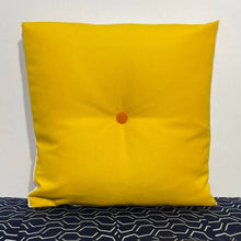 Sunbrella Flower Pillow in Tangerine/Sunflower
