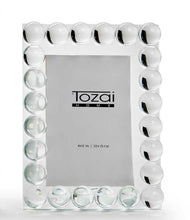 Tozai Bubbles Crystal Glass Photo Frame