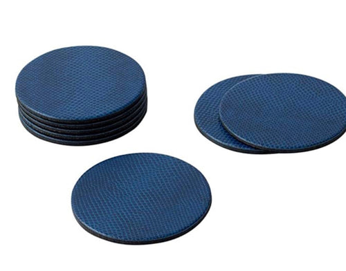 Textured Coaster Set And Acrylic Case